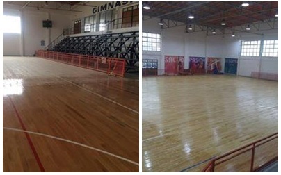 Se acerca el momento de que el Gimnasio Municipal “Manuel Morante2 de la Villa Deportiva esté nuevamente en condiciones. Como es sabido, a comienzos de este año y debido a otra fuerte tormenta, el edificio de Ruta 8 y Boulevard 50 fue víctima de destrozos.