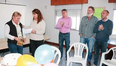Luego de 33 años de trabajo en el Hospital local, la empleada municipal Mercedes Ibarra accedió a la jubilación.