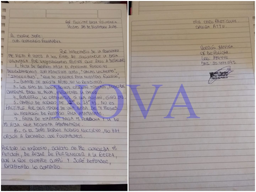 En la ciudad bonaerense de Rojas, el mejor regalo de reyes que podrían recibir las efectivas policiales, sería salida de la cuestionada oficial Yamila Palacios, quien es apuntada por sus compañeras por el destrato constante que ejerce.