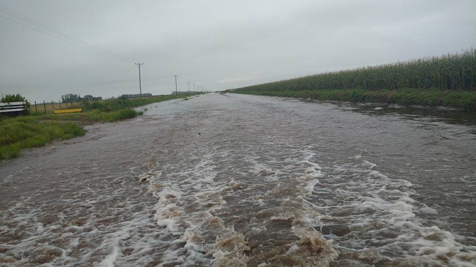 Bronca por el camino a Sarasa