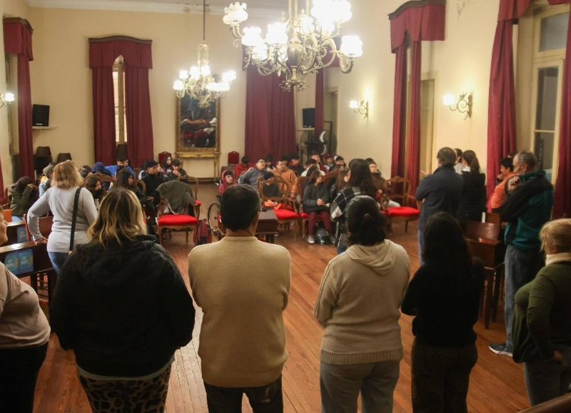 
Durante la jornada pudieron conocer la labor del ámbito legislativo de la ciudad.
