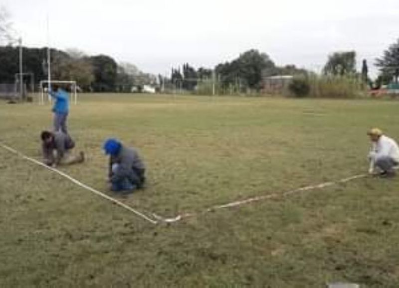 Trabajos de acondicionamiento en Rancho Museo La Palmira.