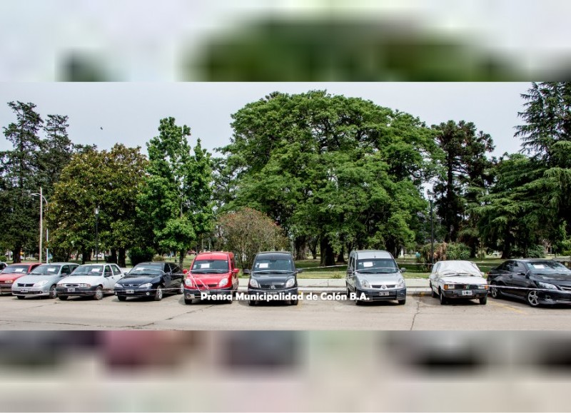El pasado fin de semana fueron secuestrados, por diversas infracciones, más de ciez de vehículos, que permanecen estacionados frente al Palacio Municipal.
