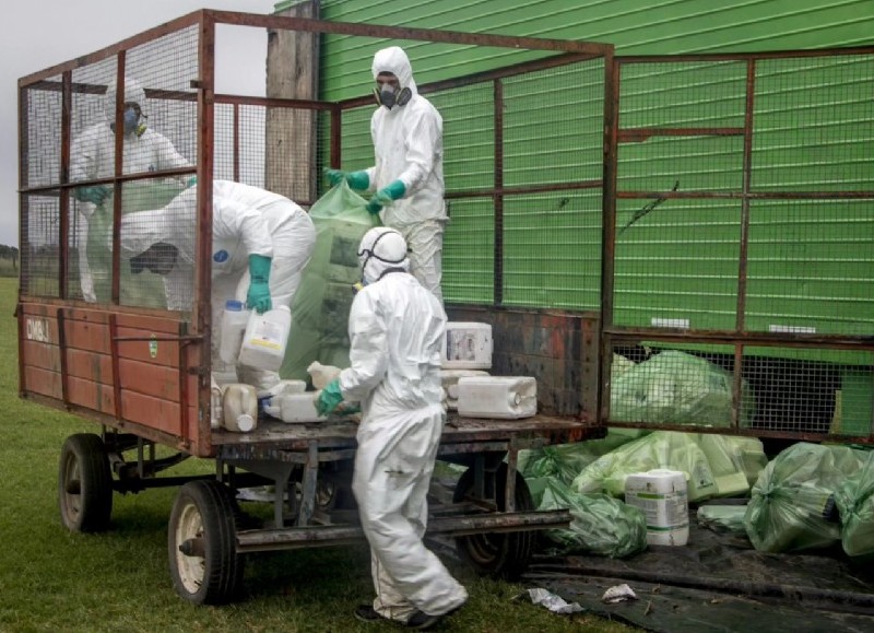 Realizado por la Dirección de Agroquímicos local y el Ministerio de Ambiente de PBA.