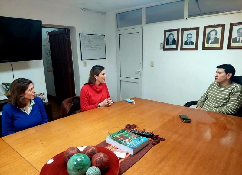 En el encuentro se acordó la posibilidad de abrir una oficina en la ciudad de este organismo.