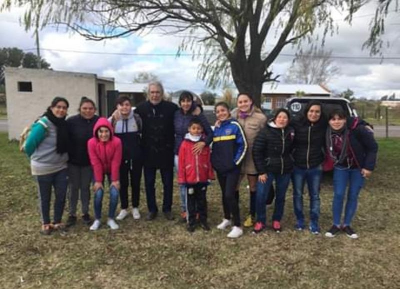 Encuentro en el predio de 9 de Julio.