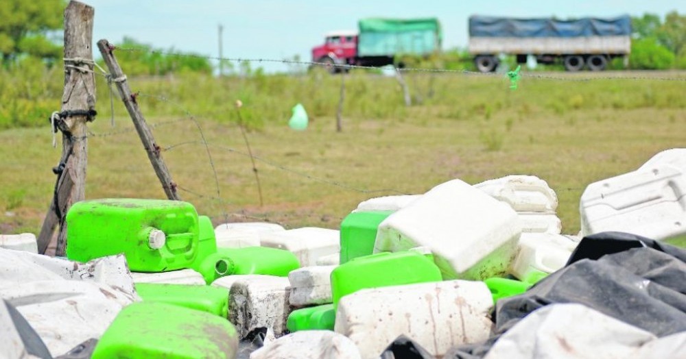 Foco en el uso de agrotóxicos.