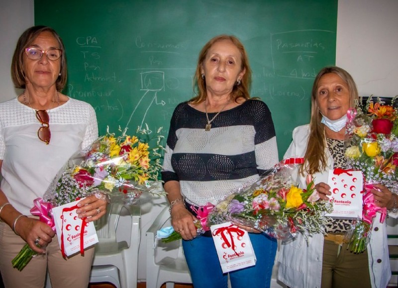 Se realizó un reconocimiento a tres trabajadoras del Hospital Municipal