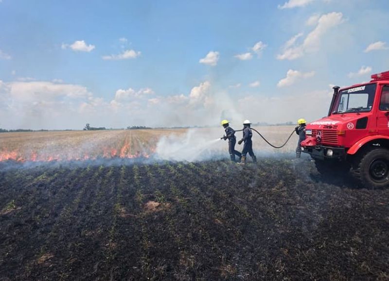 El siniestro abarcó unas 3 hectáreas.