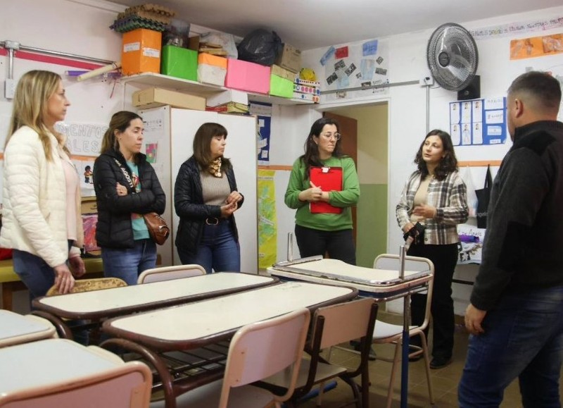 En las escuelas 501, 16 y la técnica 1.