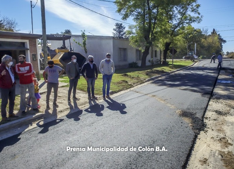 Ricardo Casi supervisó los trabajos.