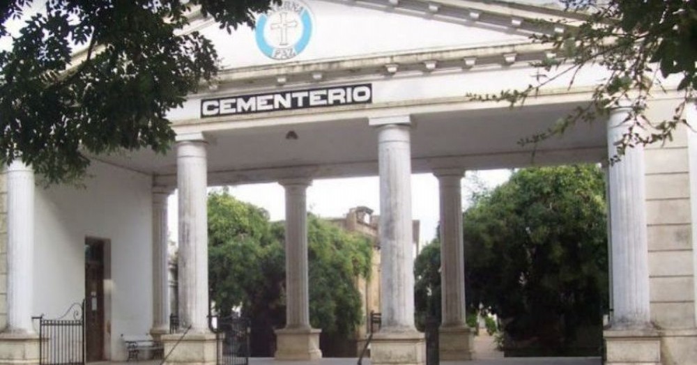 Cementerio local.