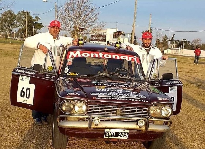 En categoría Velocímetro, el triunfo les correspondió a los hermanos colonenses Lucas y Leandro García.