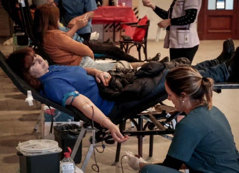 La iniciativa fue llevada a cabo en conjunto por el Servicio de Hemoterapia y el Centro Regional Provincial de Tres de Febrero.