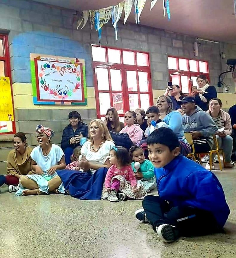 Las familias y la Comisión de Apoyo del Menor acompañaron en las distintas festividades celebradas allí.