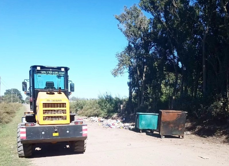 Las tareas continuaron durante el fin de semana.