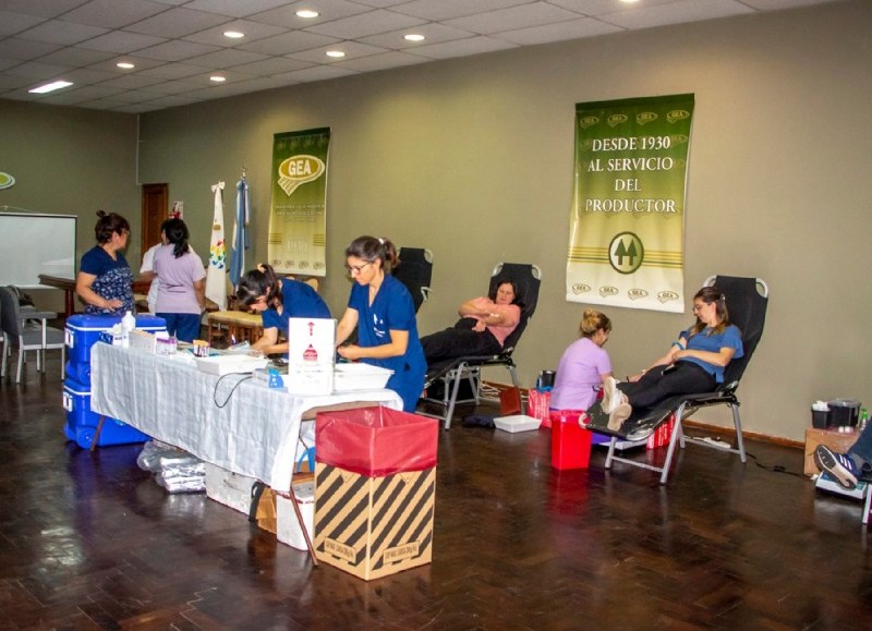 Se llevó a cabo con éxito la jornada de colecta de sangre