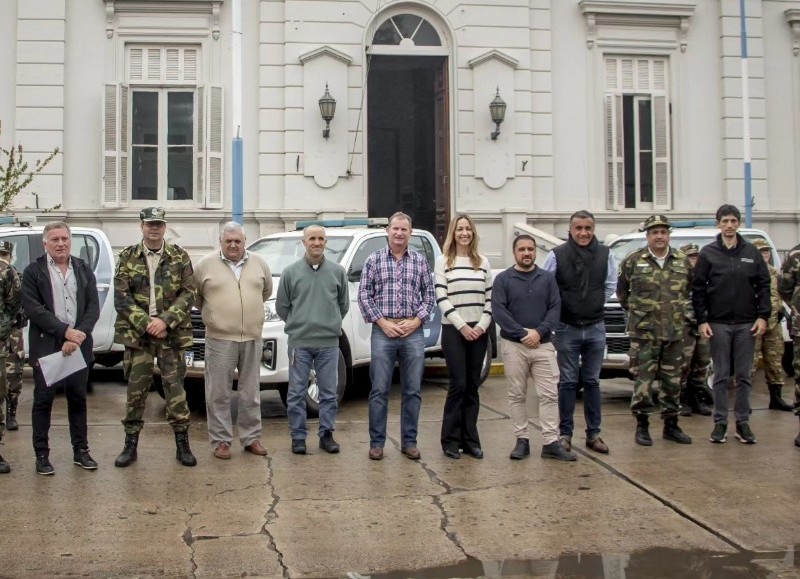 Se incorporaron ocho agentes para mejorar la capacidad operativa y de respuesta de las fuerzas de seguridad en las zonas agrarias.