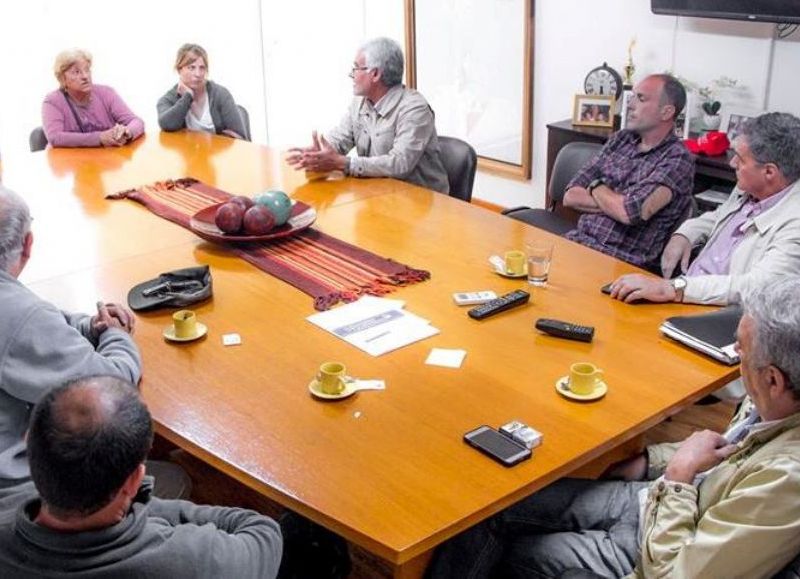 Encuentro encabezado por el intendente.