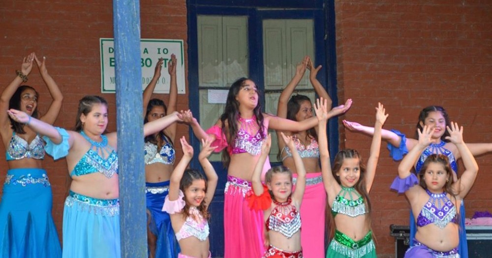 Participó toda la comunidad educativa.