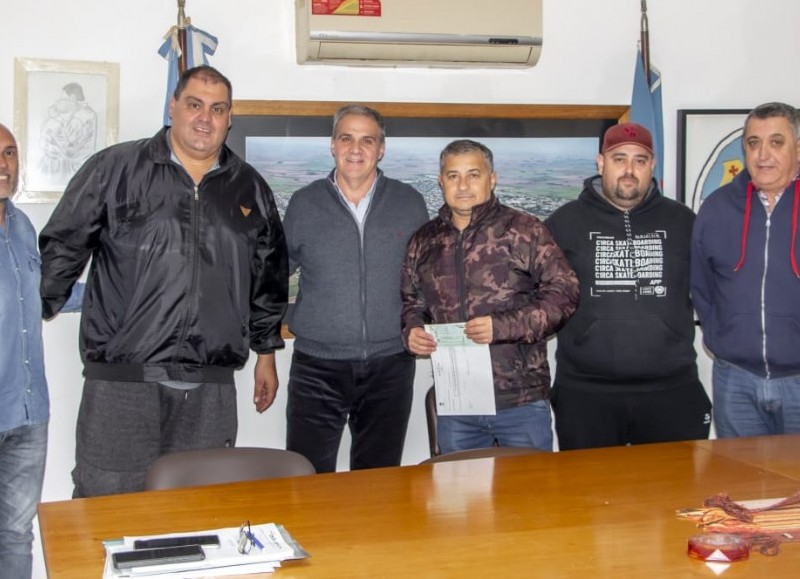 En el lugar se sigue avanzando en el sector de fútbol infantil y la construcción de las nuevas canchas. 

