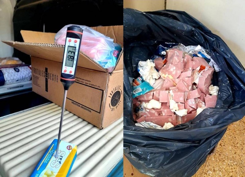 Bromatología decomisó mercadería en mal estado