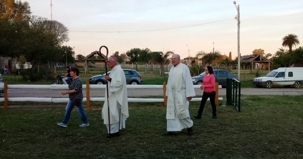 Comunidad de festejo.