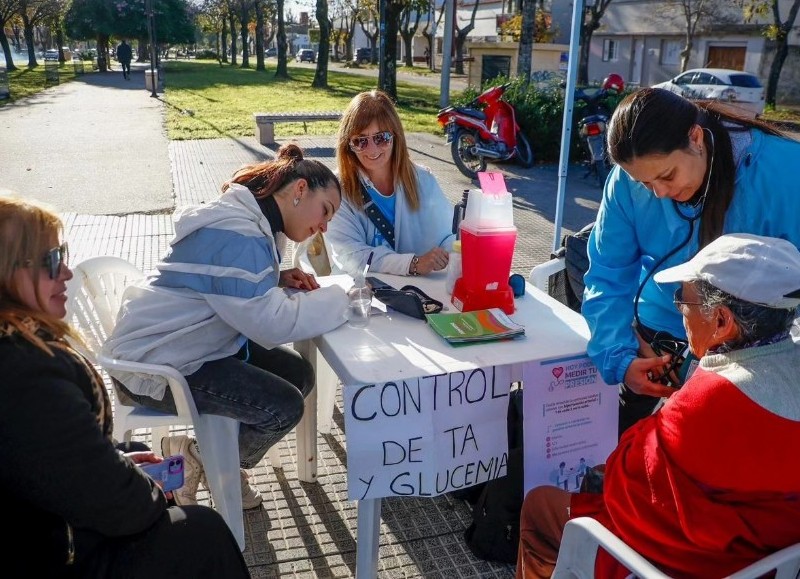 En el marco de la conmemoración, se llevaron a cabo tareas de concientización sobre el consumo de sal en el marco del Día de la Hipertensión Arterial.