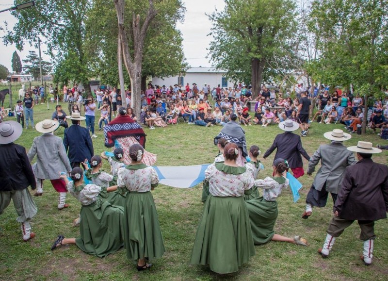 En el Museo Rancho La Palmira hubo canto y danzas.