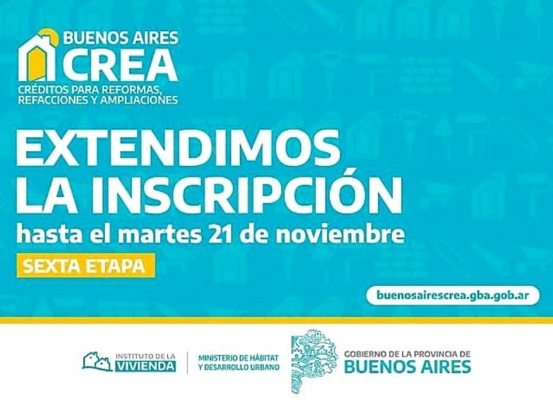 Se trata de la sexta convocatoria para las familias de los 135 distritos bonaerenses.