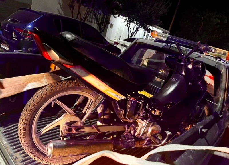 Nuevos secuestros de motocicletas durante operativos nocturnos