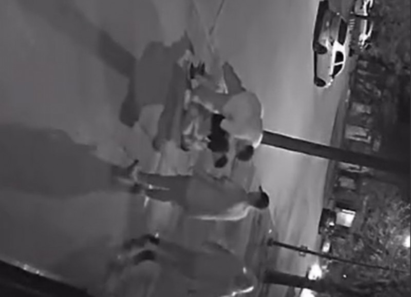 VIDEO | El hijo del legislador libertario Ansaloni atacó salvajemente a un adolescente y sigue impune