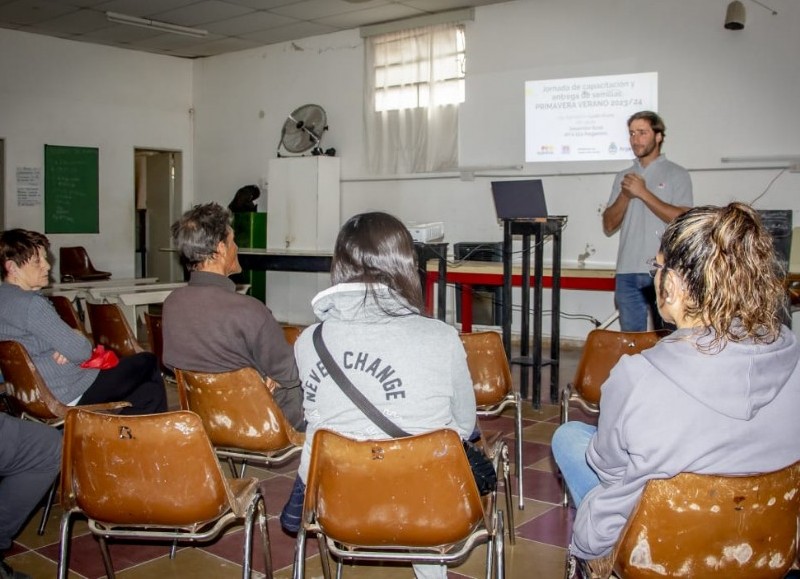 La actividad estuvo a cargo del ingeniero Guido Bruno.