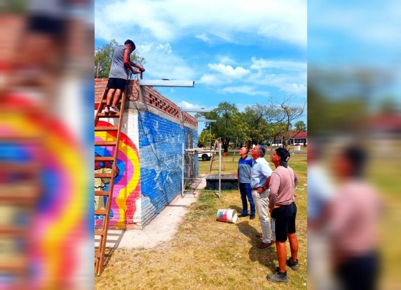 Obras en el lago