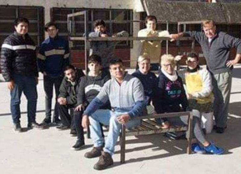 Las construcciones serán donada a la Casa del Niño.