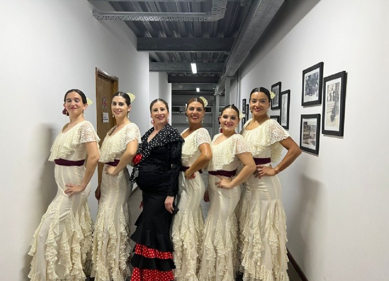 Se trató de un encuentro organizado por el Taller de Danzas Españolas de la Escuela Municipal de Cultura y Bellas Artes "Horacio Bertholet".