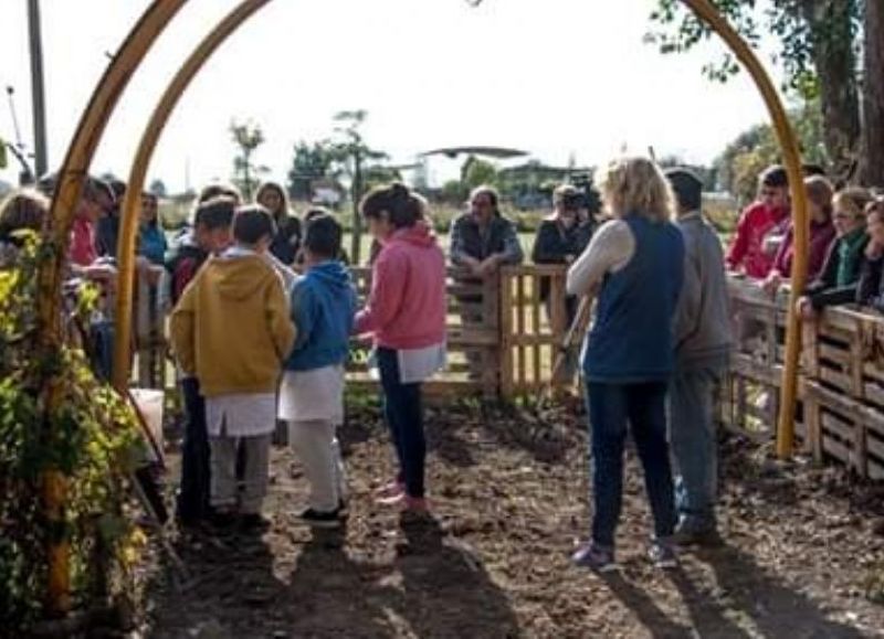 Actividad en La Palmira.