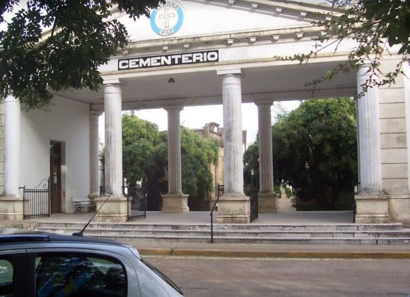 Cementerio local.