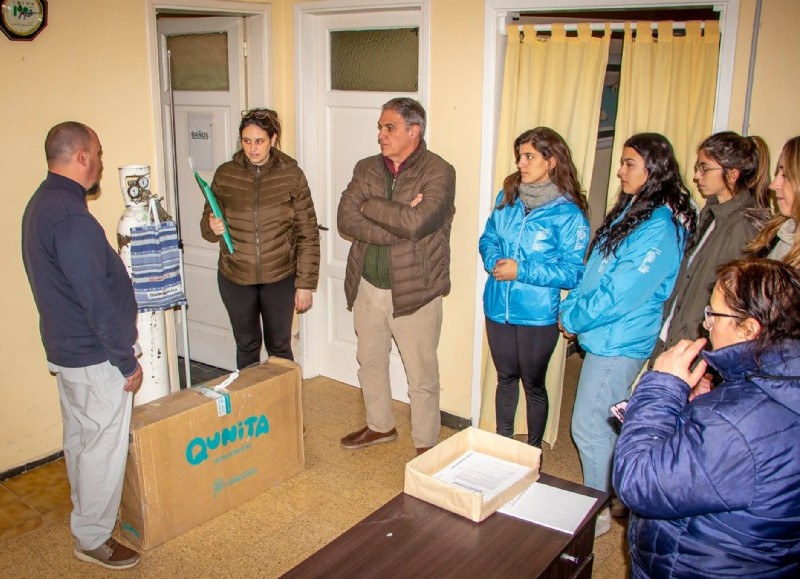 Los destinatarios fueron Cintia y su beba Ana Clara; Ludmila y su niña Naomí; Ángeles, tía de Irina, en representación de Morena, la mamá.