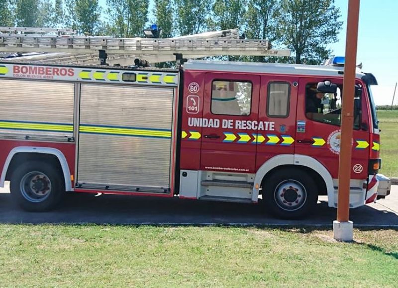 Debieron intervenir los bomberos.