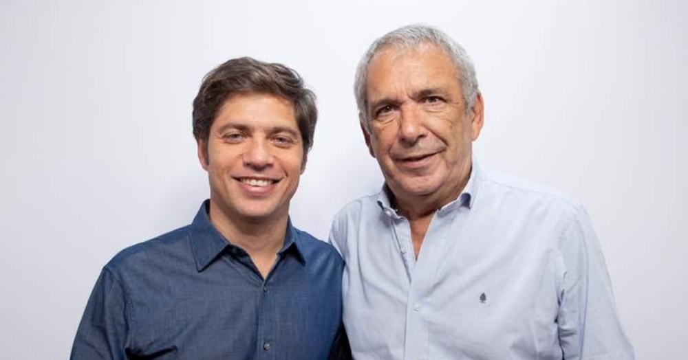 Axel Kicillof y Ricardo Casi.