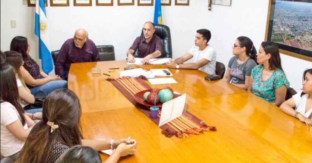 Reunión en Intendencia.