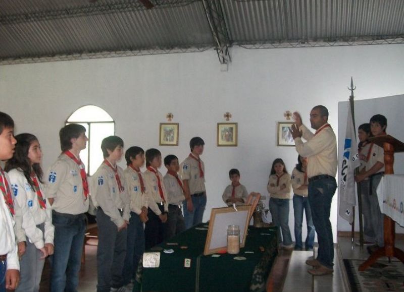 25 años cumple el grupo scout.