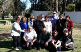 Actividad recreativa en Plaza San Martín