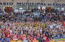 Multitudinario encuentro de multideportes infantil en la Villa Deportiva