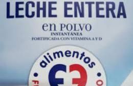 Prohibición de consumo de una leche en polvo