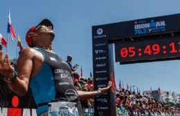 Representación colonense en el Iron Man de Bariloche