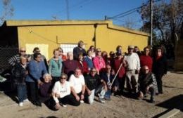 Torneo de tejo en las canchas de Plaza Mitre