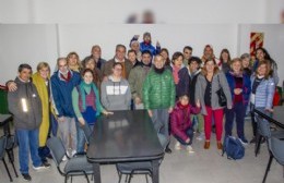 Pablo Pino visitó el Taller Protegido junto con funcionarios municipales