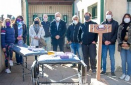La Municipalidad entregó equipamiento para la sala sanitaria del barrio Rivadavia